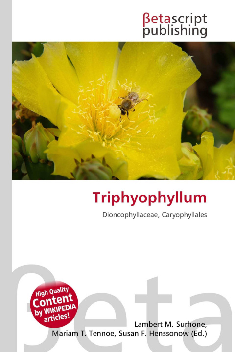 Kniha Triphyophyllum Mariam T. Tennoe