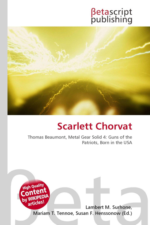 Kniha Scarlett Chorvat Mariam T. Tennoe