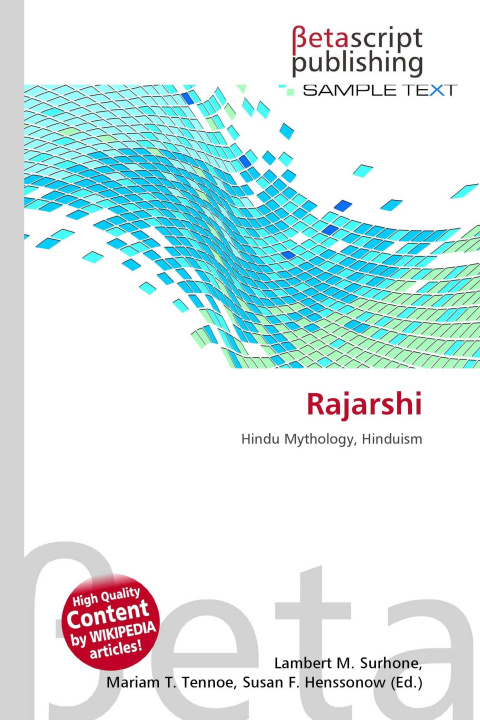 Kniha Rajarshi Mariam T. Tennoe
