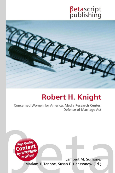 Kniha Robert H. Knight Mariam T. Tennoe