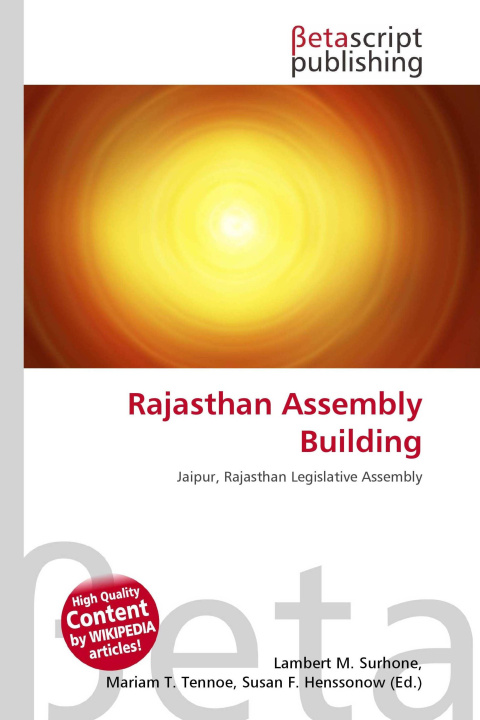 Kniha Rajasthan Assembly Building Mariam T. Tennoe