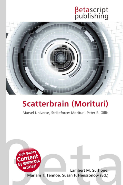 Kniha Scatterbrain (Morituri) Mariam T. Tennoe
