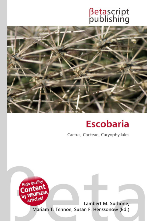 Kniha Escobaria Mariam T. Tennoe