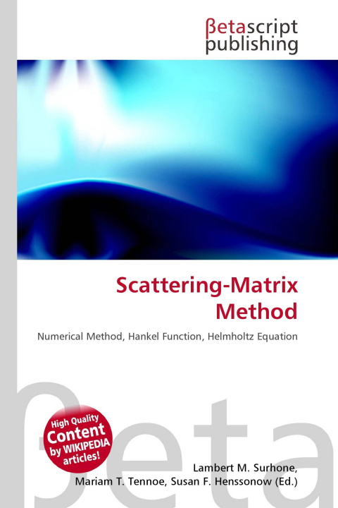Könyv Scattering-Matrix Method Mariam T. Tennoe