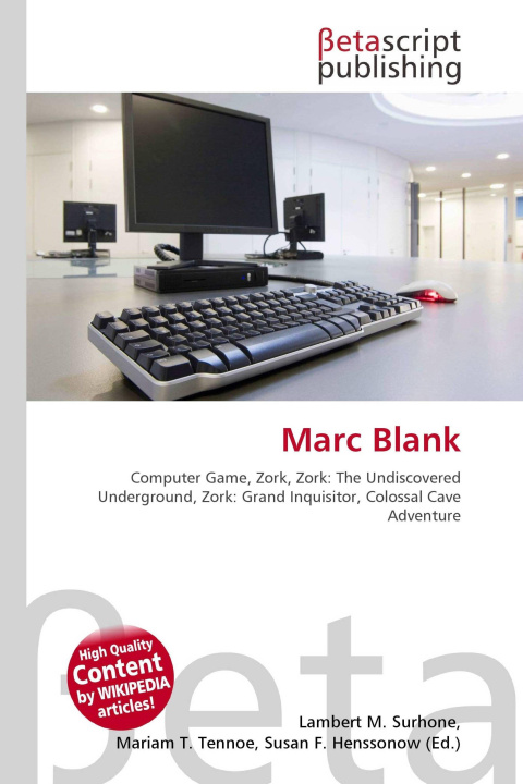 Kniha Marc Blank Mariam T. Tennoe