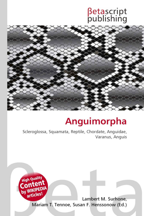 Kniha Anguimorpha Mariam T. Tennoe