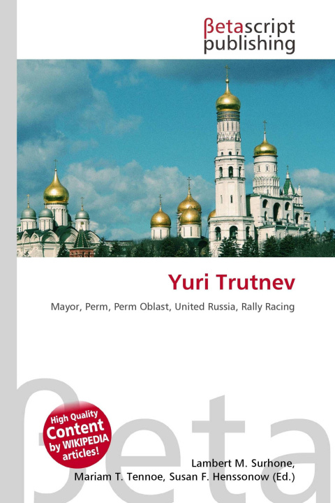 Kniha Yuri Trutnev Mariam T. Tennoe