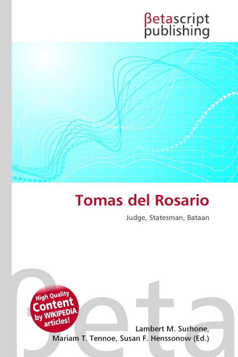 Kniha Tomas del Rosario Mariam T. Tennoe