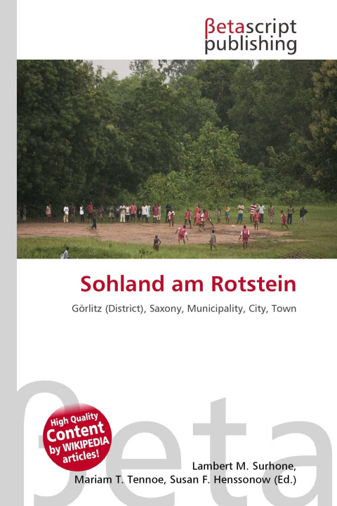Kniha Sohland am Rotstein Mariam T. Tennoe