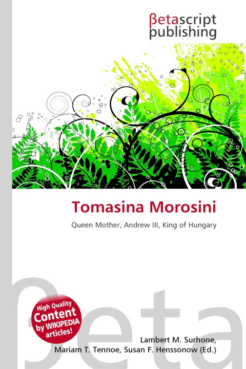 Kniha Tomasina Morosini Mariam T. Tennoe
