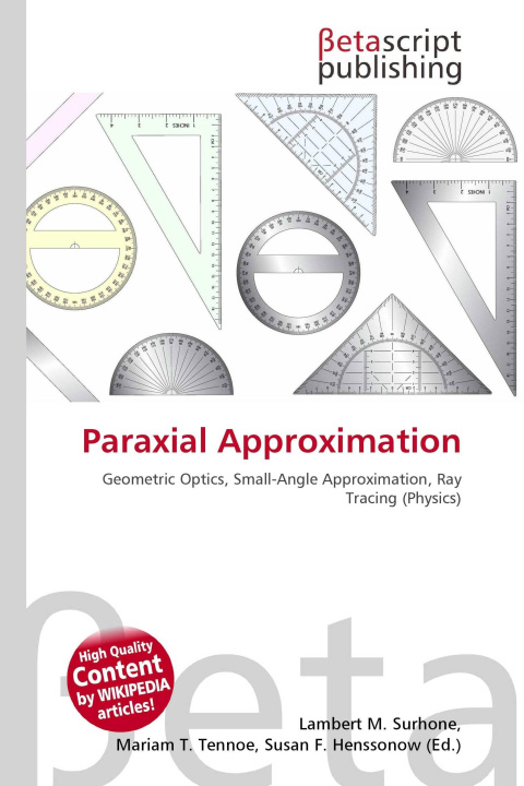 Kniha Paraxial Approximation Mariam T. Tennoe