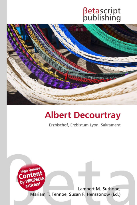 Kniha Albert Decourtray Mariam T. Tennoe