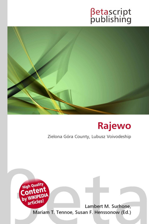 Kniha Rajewo Mariam T. Tennoe