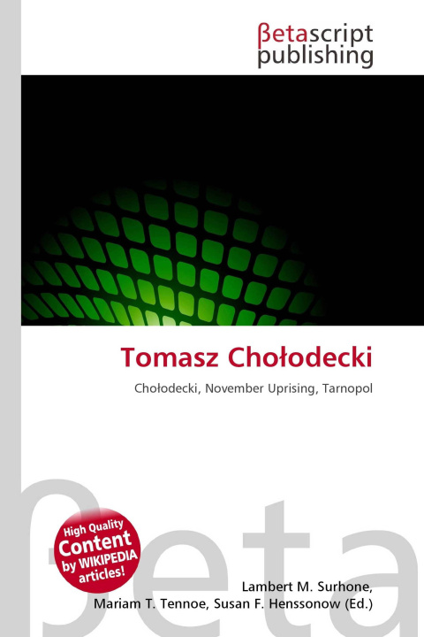 Kniha Tomasz Cho¿odecki Mariam T. Tennoe
