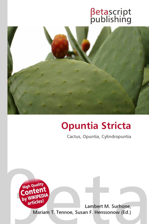 Kniha Opuntia Stricta Mariam T. Tennoe
