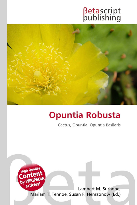 Kniha Opuntia Robusta Mariam T. Tennoe