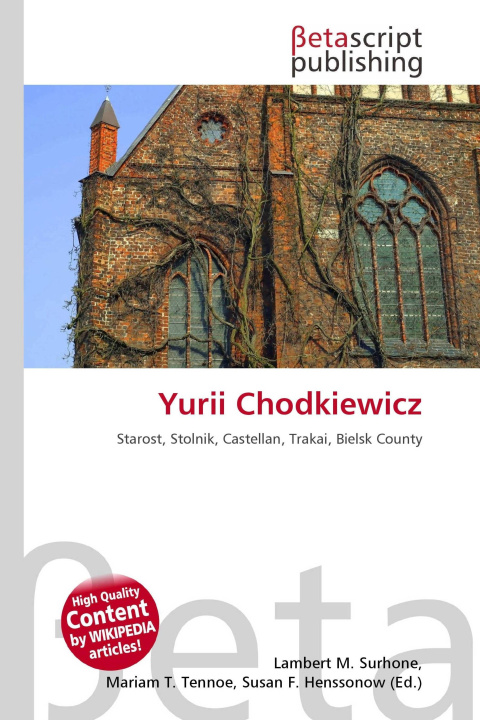 Kniha Yurii Chodkiewicz Mariam T. Tennoe