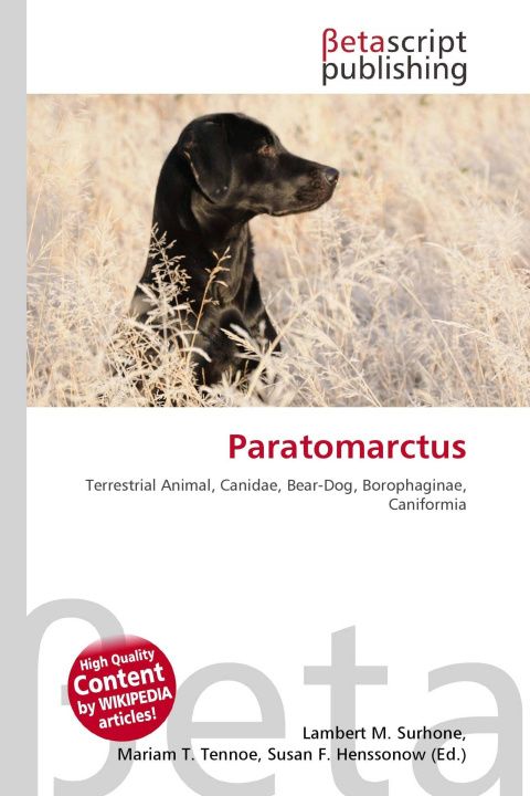 Könyv Paratomarctus Mariam T. Tennoe
