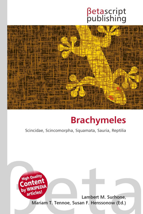 Könyv Brachymeles Mariam T. Tennoe