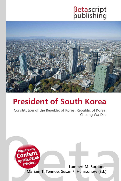 Kniha President of South Korea Mariam T. Tennoe