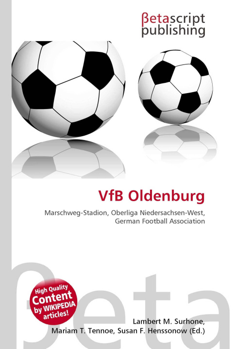 Kniha VfB Oldenburg Mariam T. Tennoe