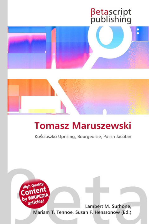 Kniha Tomasz Maruszewski Mariam T. Tennoe