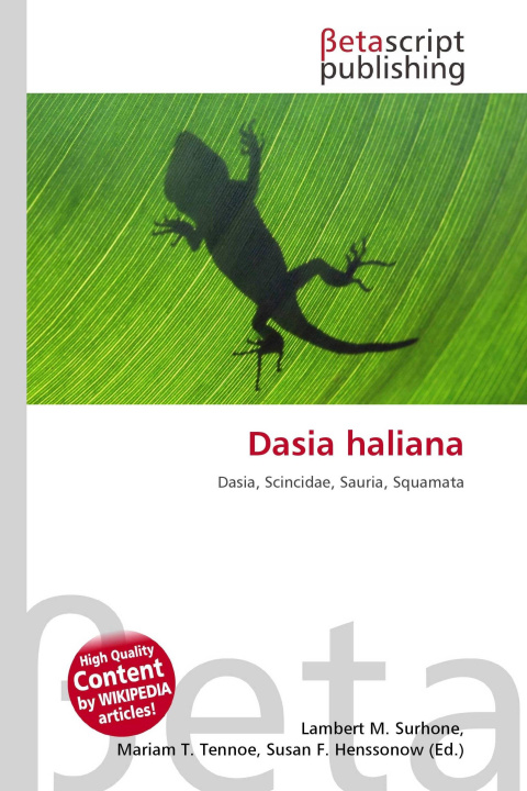 Kniha Dasia haliana Mariam T. Tennoe