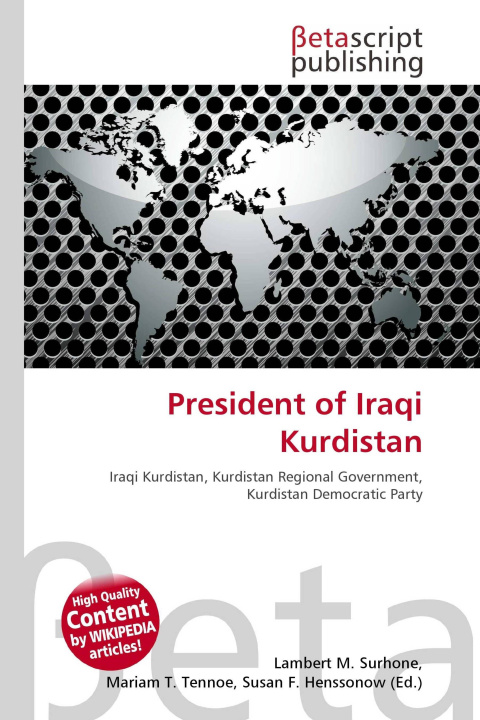 Kniha President of Iraqi Kurdistan Mariam T. Tennoe
