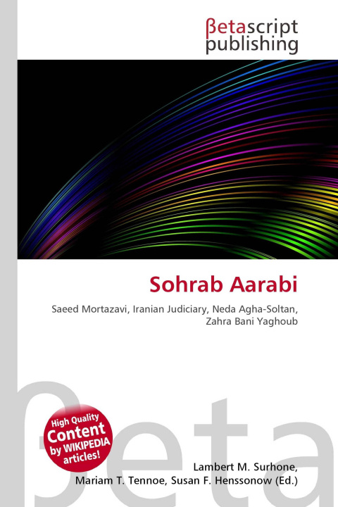 Kniha Sohrab Aarabi Mariam T. Tennoe