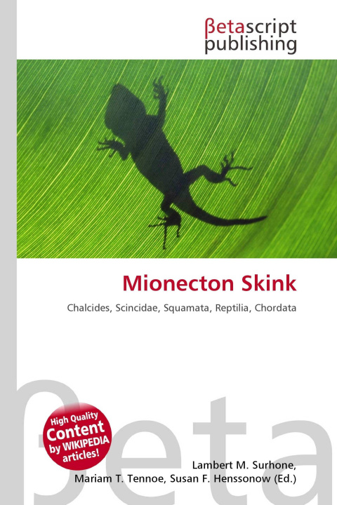 Kniha Mionecton Skink Mariam T. Tennoe