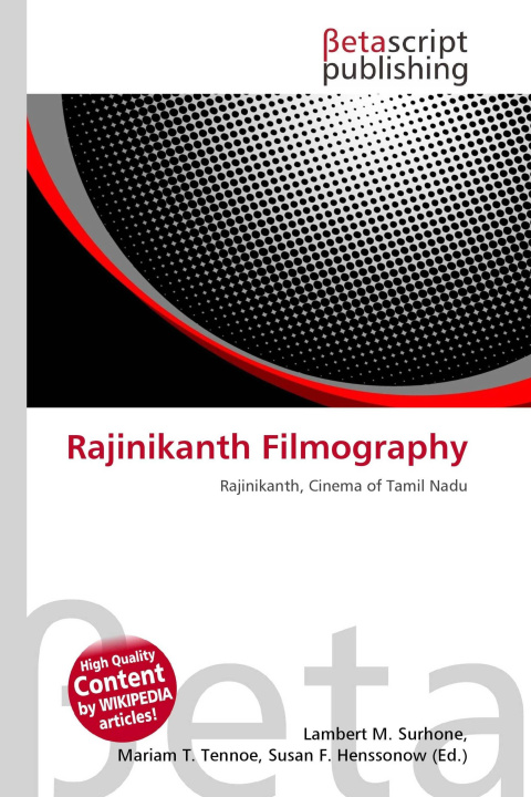 Kniha Rajinikanth Filmography Mariam T. Tennoe