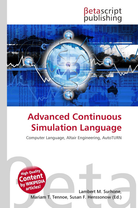 Könyv Advanced Continuous Simulation Language Mariam T. Tennoe