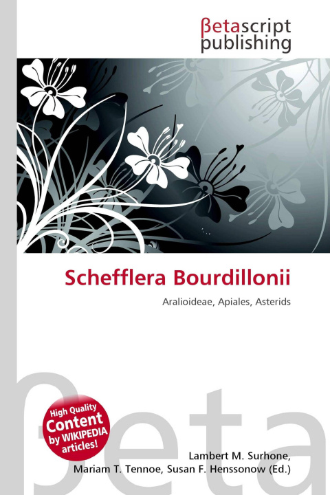 Könyv Schefflera Bourdillonii Mariam T. Tennoe