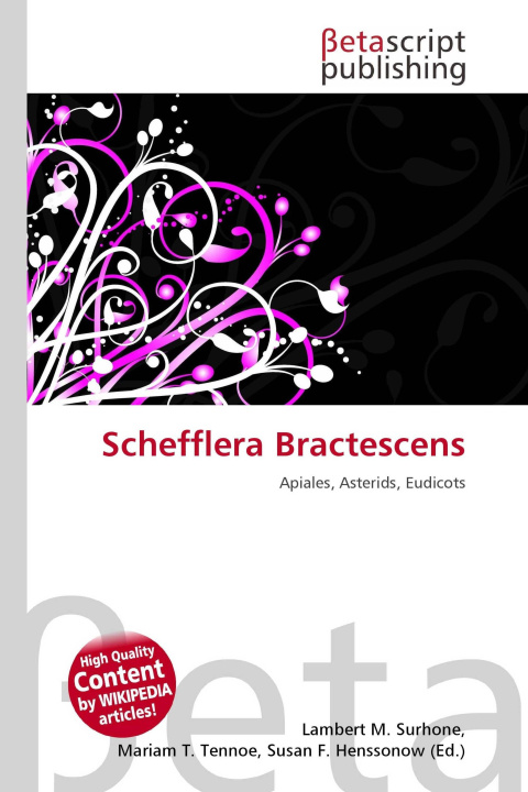 Kniha Schefflera Bractescens Mariam T. Tennoe