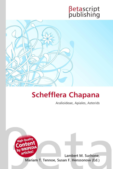 Kniha Schefflera Chapana Mariam T. Tennoe