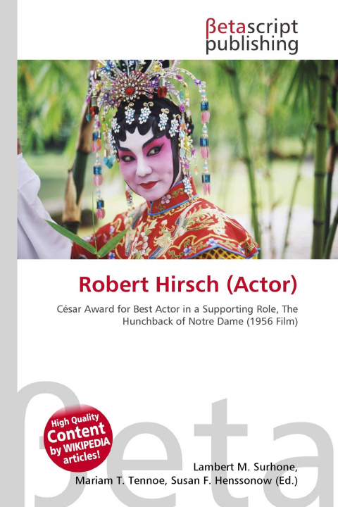 Kniha Robert Hirsch (Actor) Mariam T. Tennoe