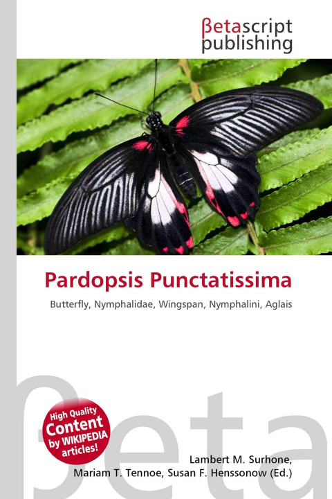 Kniha Pardopsis Punctatissima Mariam T. Tennoe