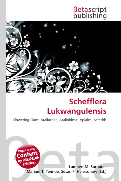 Kniha Schefflera Lukwangulensis Mariam T. Tennoe