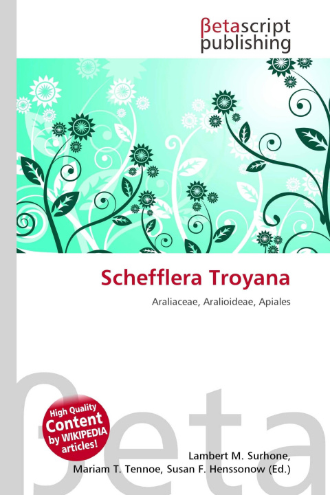 Kniha Schefflera Troyana Mariam T. Tennoe