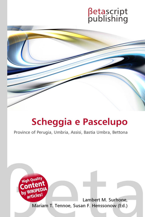 Kniha Scheggia e Pascelupo Mariam T. Tennoe