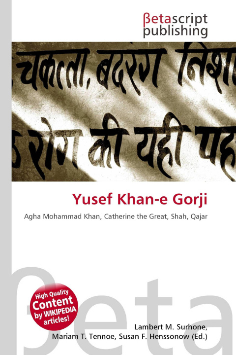 Kniha Yusef Khan-e Gorji Mariam T. Tennoe