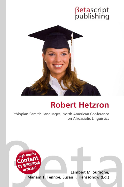 Kniha Robert Hetzron Mariam T. Tennoe