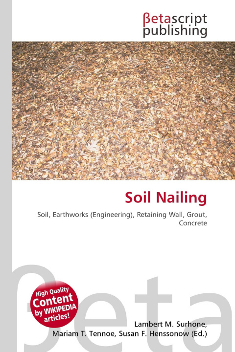 Kniha Soil Nailing Mariam T. Tennoe