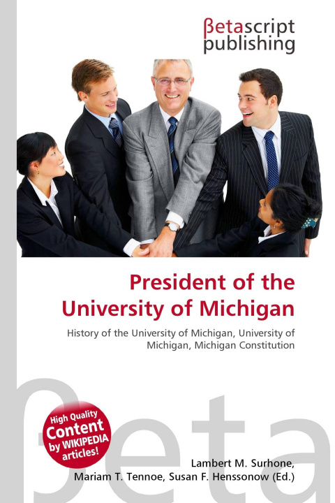 Kniha President of the University of Michigan Mariam T. Tennoe