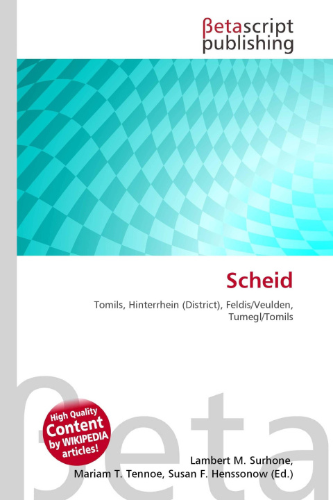 Könyv Scheid Mariam T. Tennoe