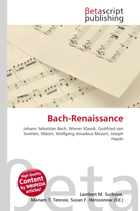 Knjiga Bach-Renaissance Mariam T. Tennoe