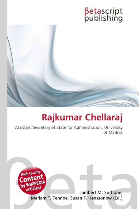 Kniha Rajkumar Chellaraj Mariam T. Tennoe