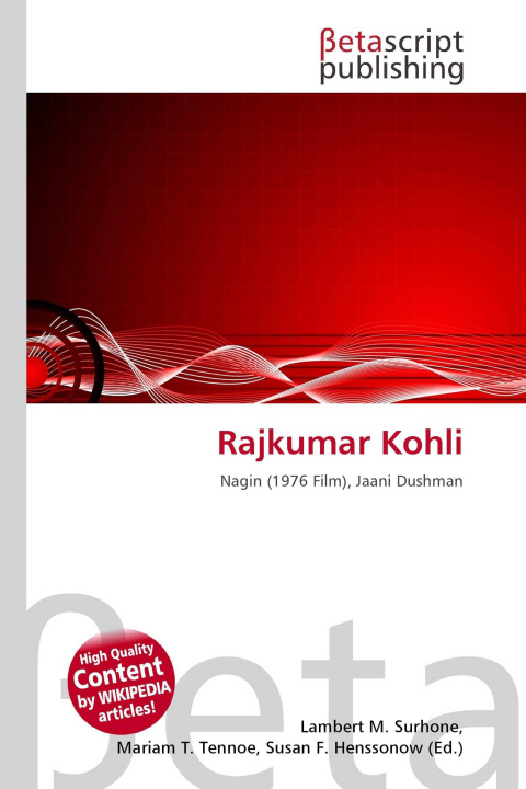 Kniha Rajkumar Kohli Mariam T. Tennoe