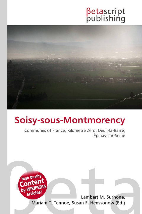 Kniha Soisy-sous-Montmorency Mariam T. Tennoe