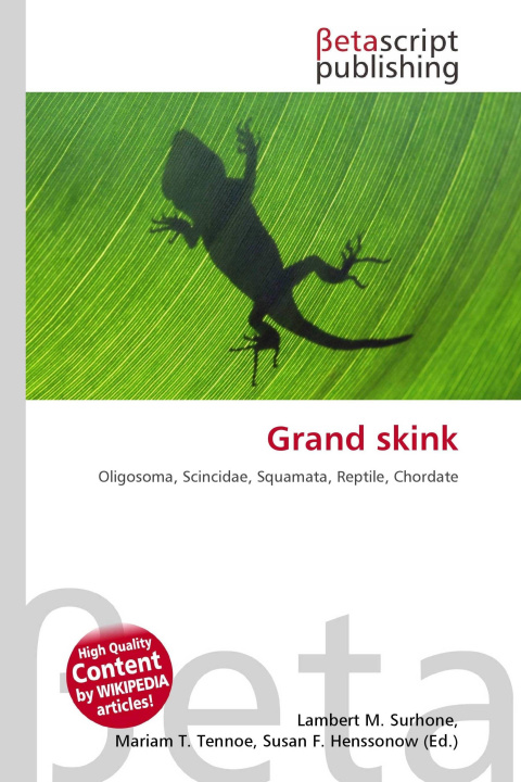 Knjiga Grand skink Mariam T. Tennoe